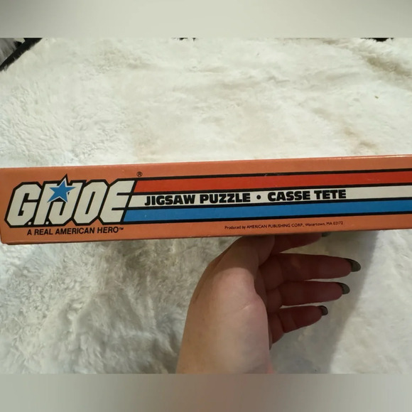 Vintage GI Joe 1982 Hasbro 200 Piece Jigsaw Puzzle 1610-2 Complete Collectible - Picture 6 of 12
